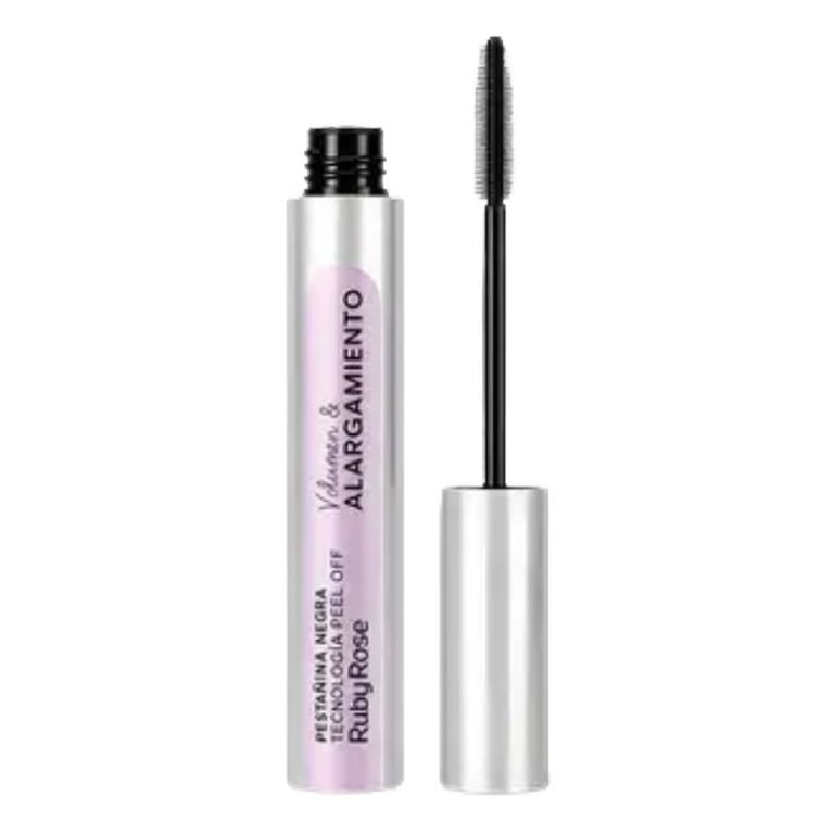 Pestañina Peel Off Volumen Y Alargamiento Ruby Rose 8g