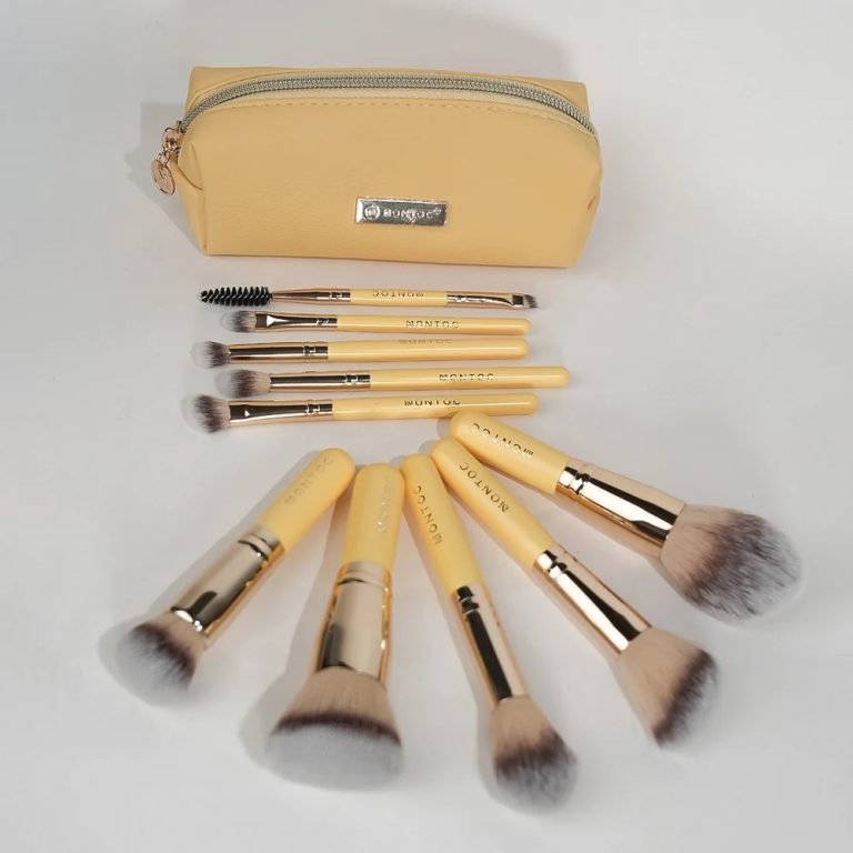 Kit De Brochas Viajero Limoncillo Montoc x10 LP678 - Imagen 2