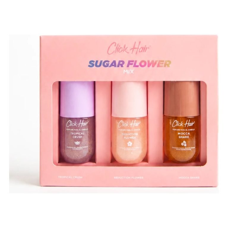 Kit Perfumes Para El Cabello Sweet Box Click Hair X 3 Sugar Flower
